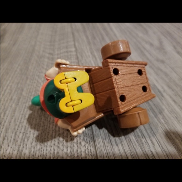 McDonalds Vintage 90s Happy Meal Toy Doc with Wheelbarrow - Picture 5 of 6